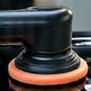 Close-up of a polisher on paintwork 128x128