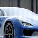 Foam cannon covering a vehicle 128x128